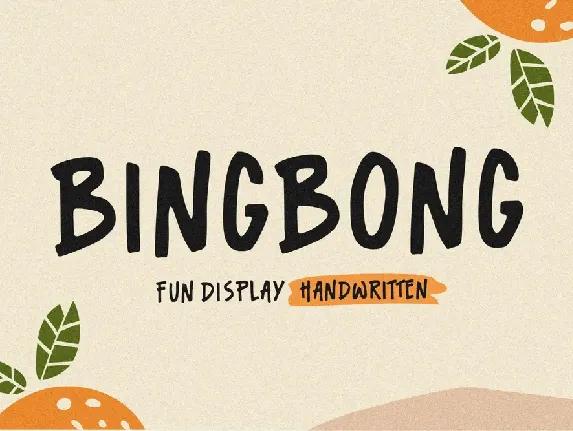 Bingbong font