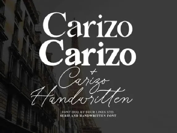 Carizo font