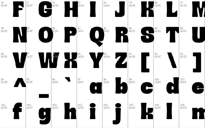 Milany font