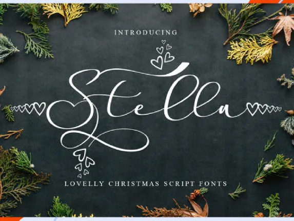 Stella Calligraphy font