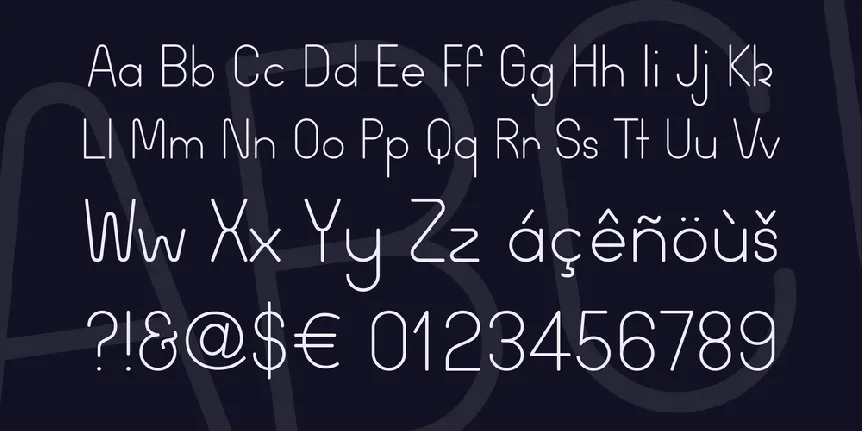 Wida Round font