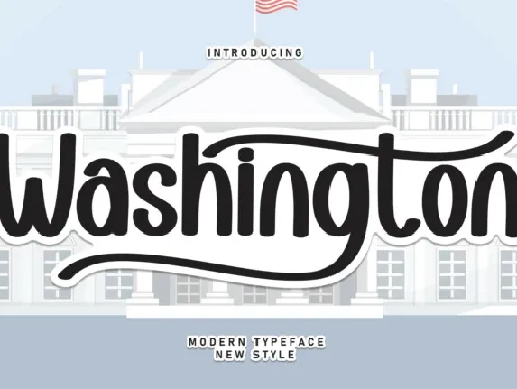 Washington Display Typeface font