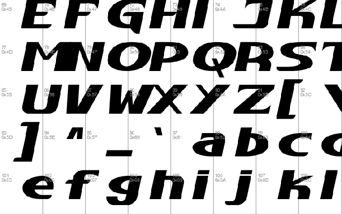 High Gear font