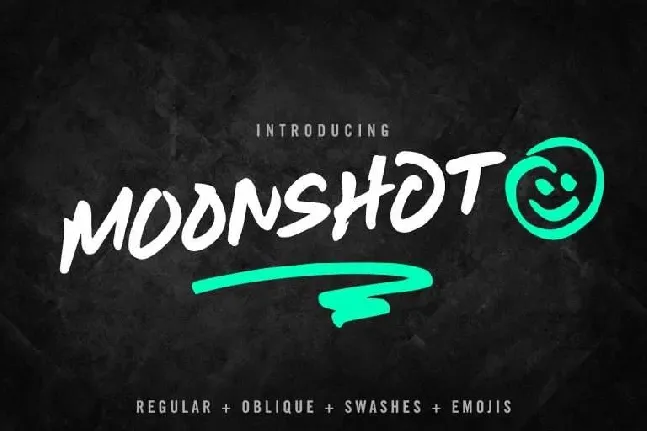 Moonshot Family Free font