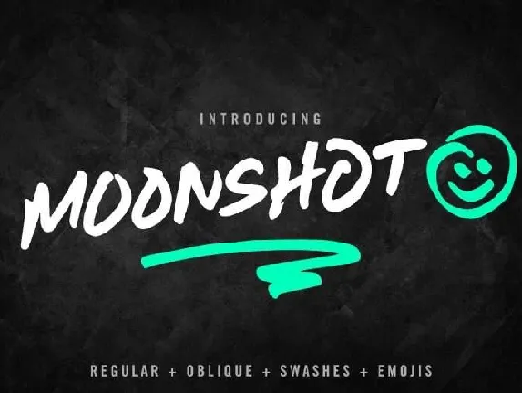 Moonshot Family Free font