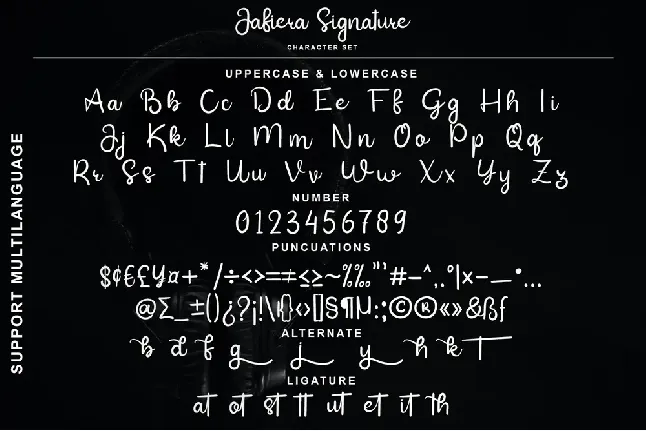 Jafiera Signature font