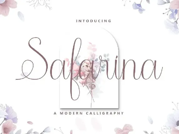 Safarina font