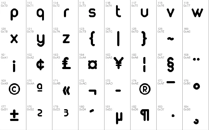 MAXWELL font