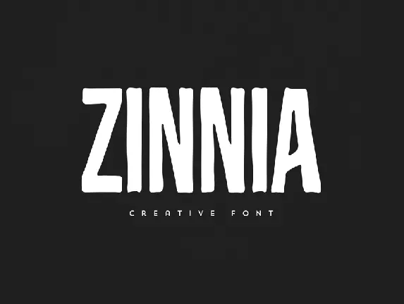 Zinnia font