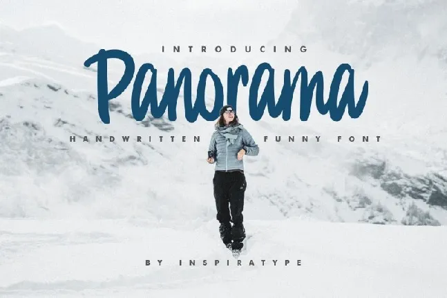 Panorama Bold Handwritten font