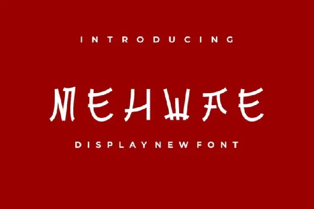 Mehwae font