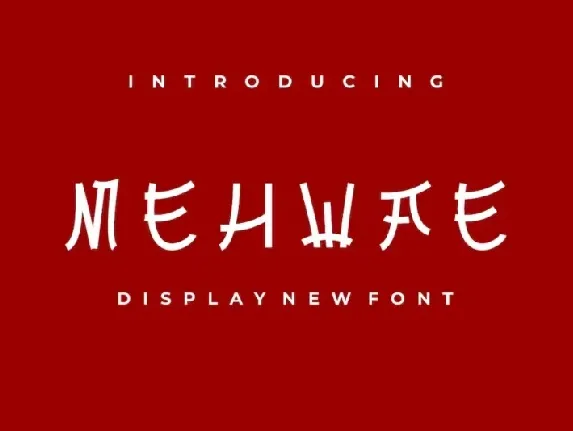 Mehwae font