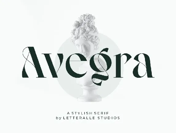 Avegra Typeface font