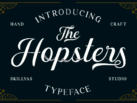 Hopsters font