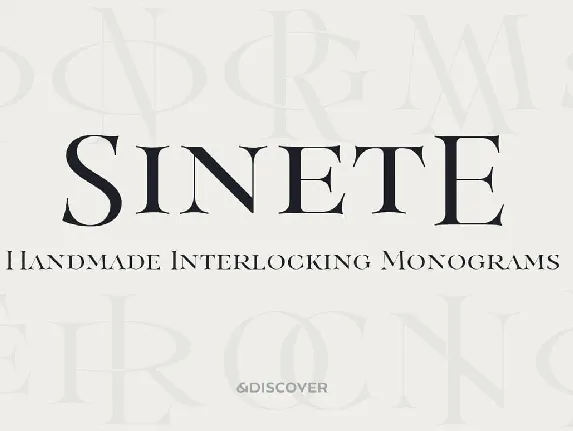 Sinete font