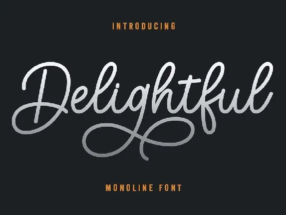 Delightful font