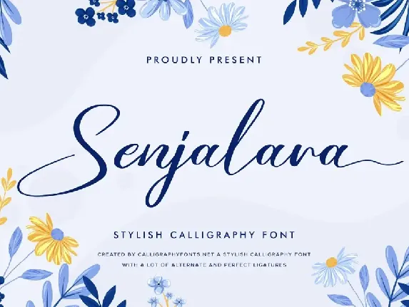 Senjalara Demo font