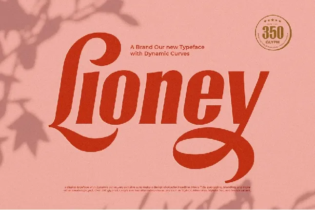 Lioney Oblique font