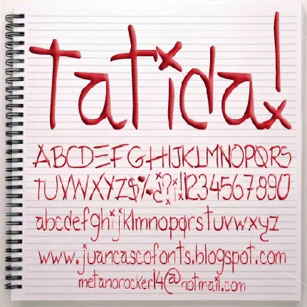 Tatida! font