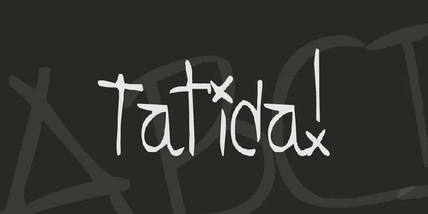 Tatida! font