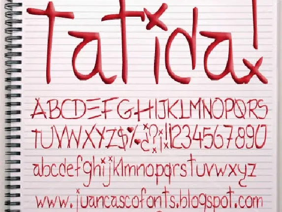 Tatida! font