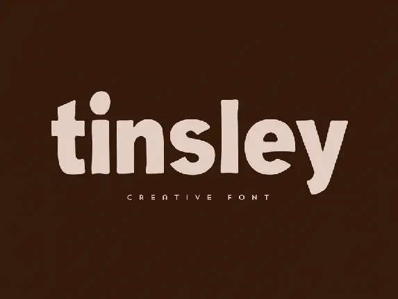 Tinsley font