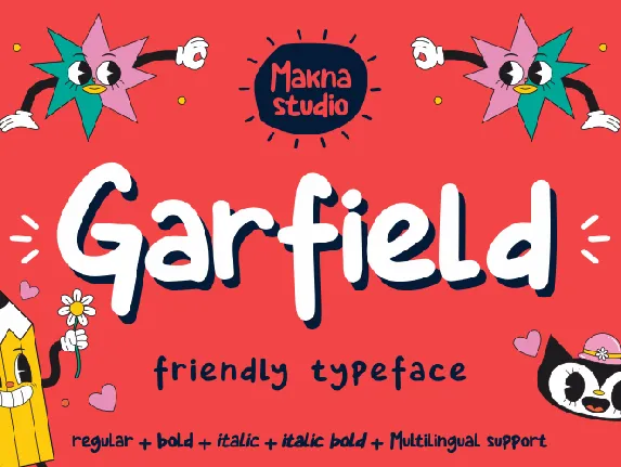 Garfield font