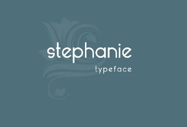 Stephanie font