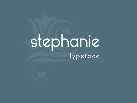 Stephanie font