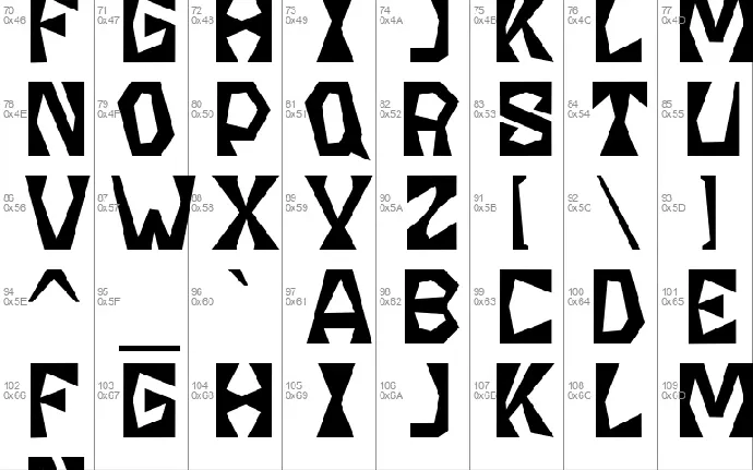 Blocksmith font