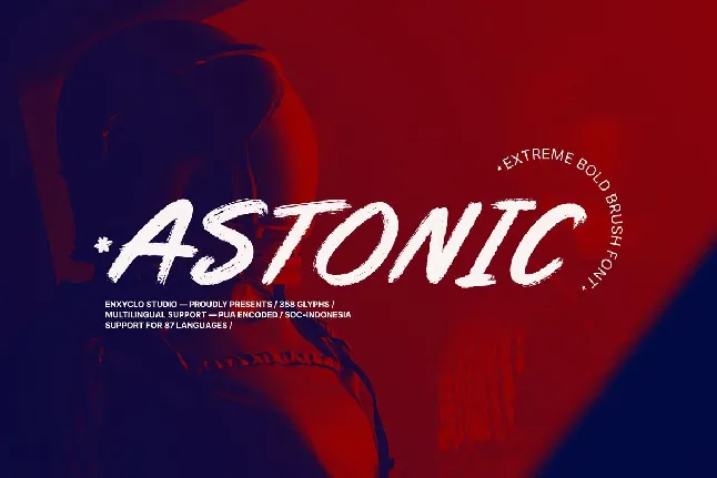 NCL Astonic font