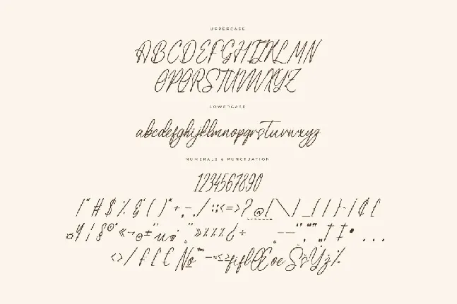 Yustinja DEMO VERSION font