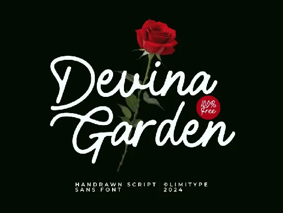 Devina Garden font