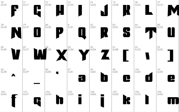 Jodaguz font