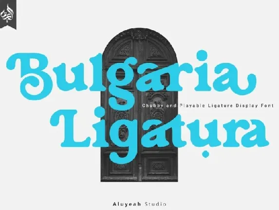 Bulgaria Ligatura font