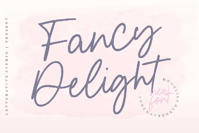 Fancy Delight font