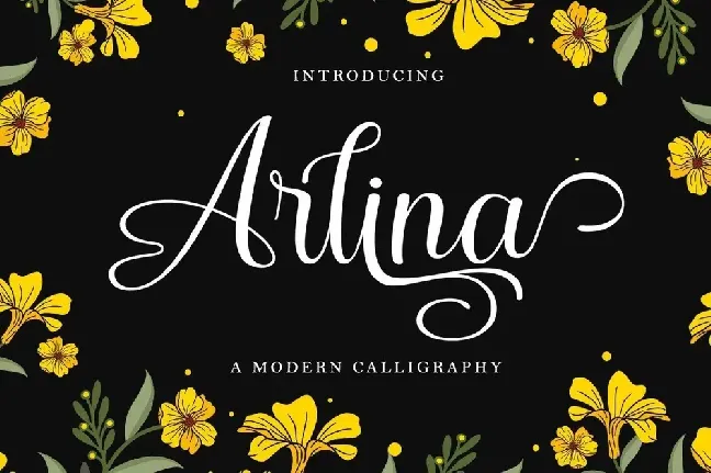 Arlina font