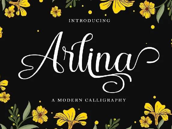 Arlina font