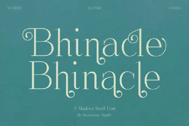 Bhinacle font