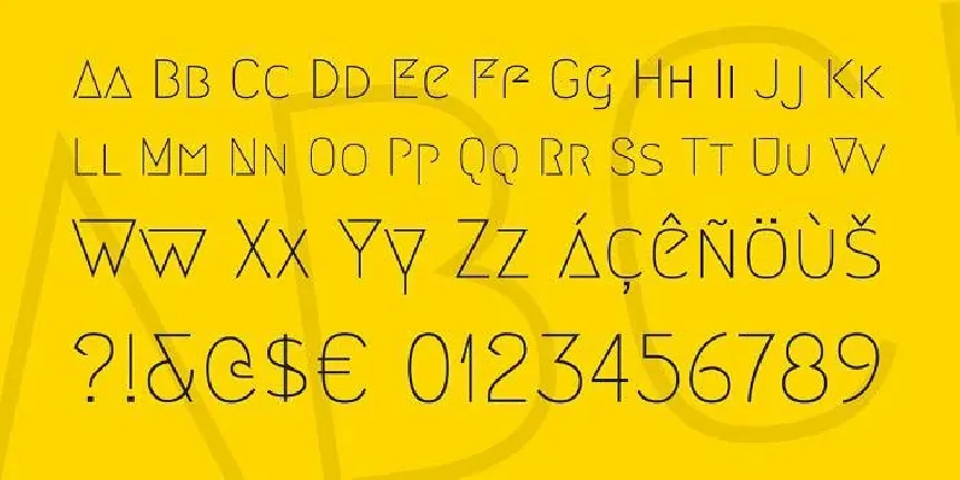 Megrim font