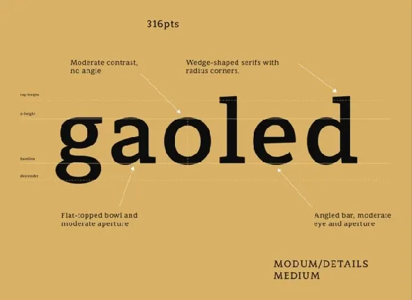 Modum Family font