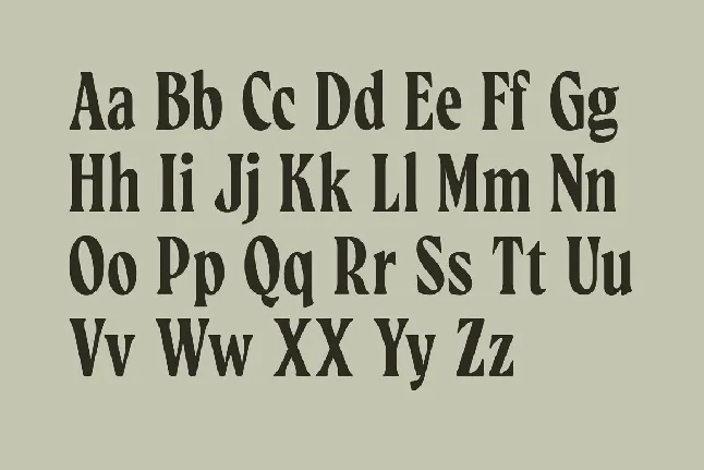 Southport font