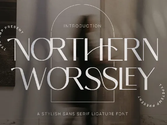 Northern Worssley â€“ Ligature Sans font