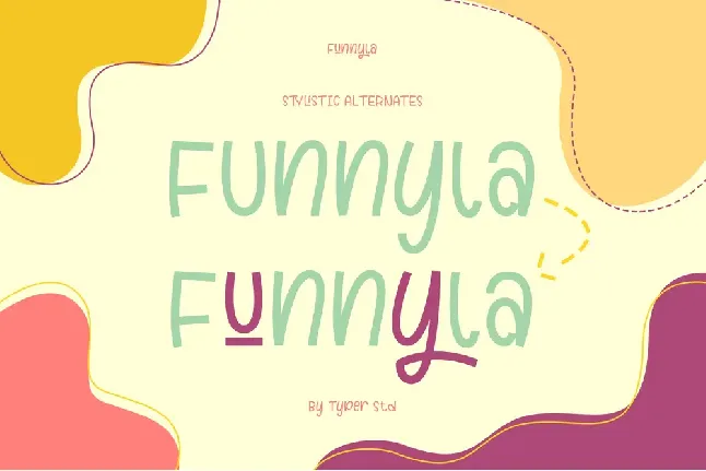 Funnyla-Demo font