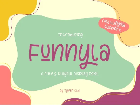 Funnyla-Demo font