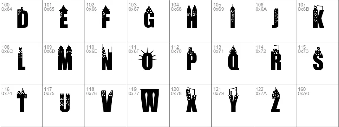 New York City font