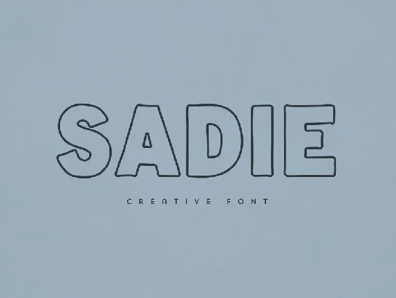 Sadie font