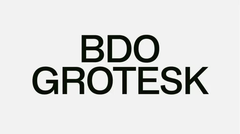 BDO Grotesk Family font