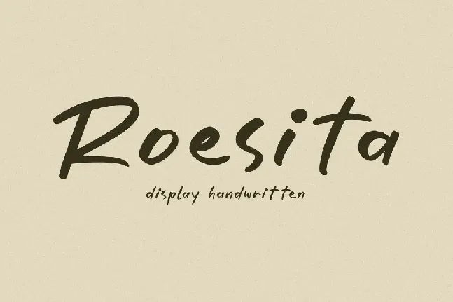 Roesita font