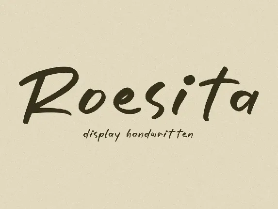 Roesita font